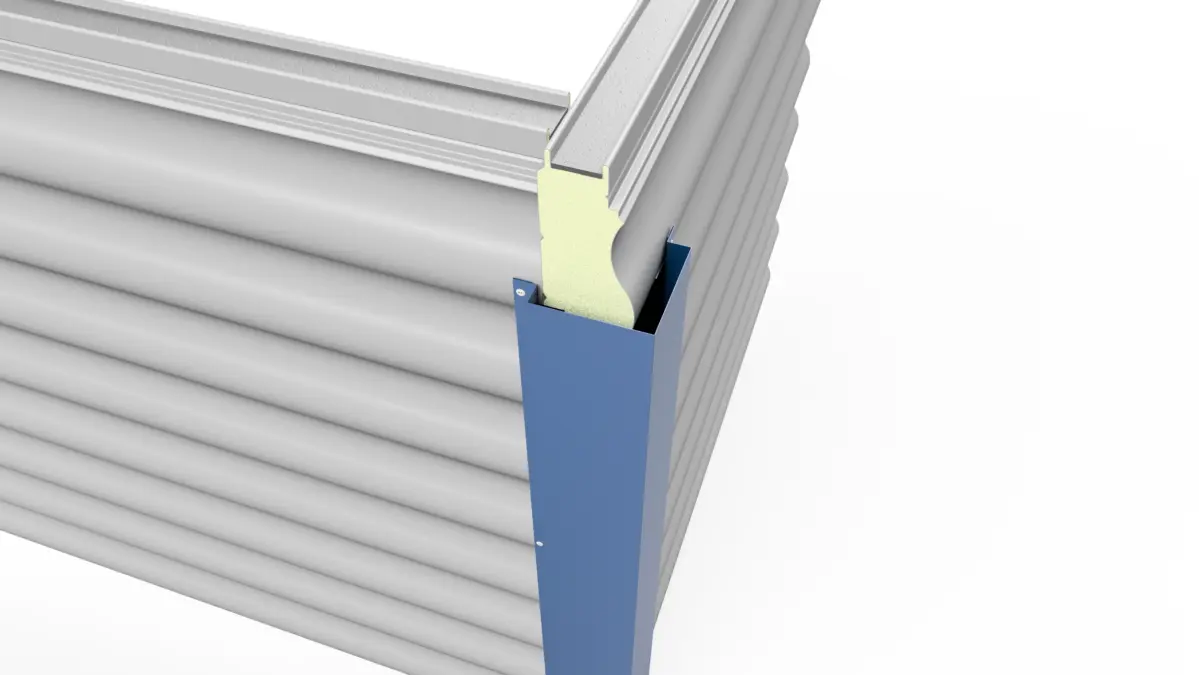 Remate Esquinero Externo 2 Hwall 300 PP